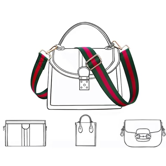 Last One Passion Purse Strap Wide Shoulder Adjustable Crossbody Bag Strap - Picture 5 of 6